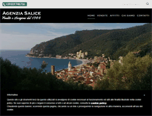 Tablet Screenshot of immobiliaresalice.com